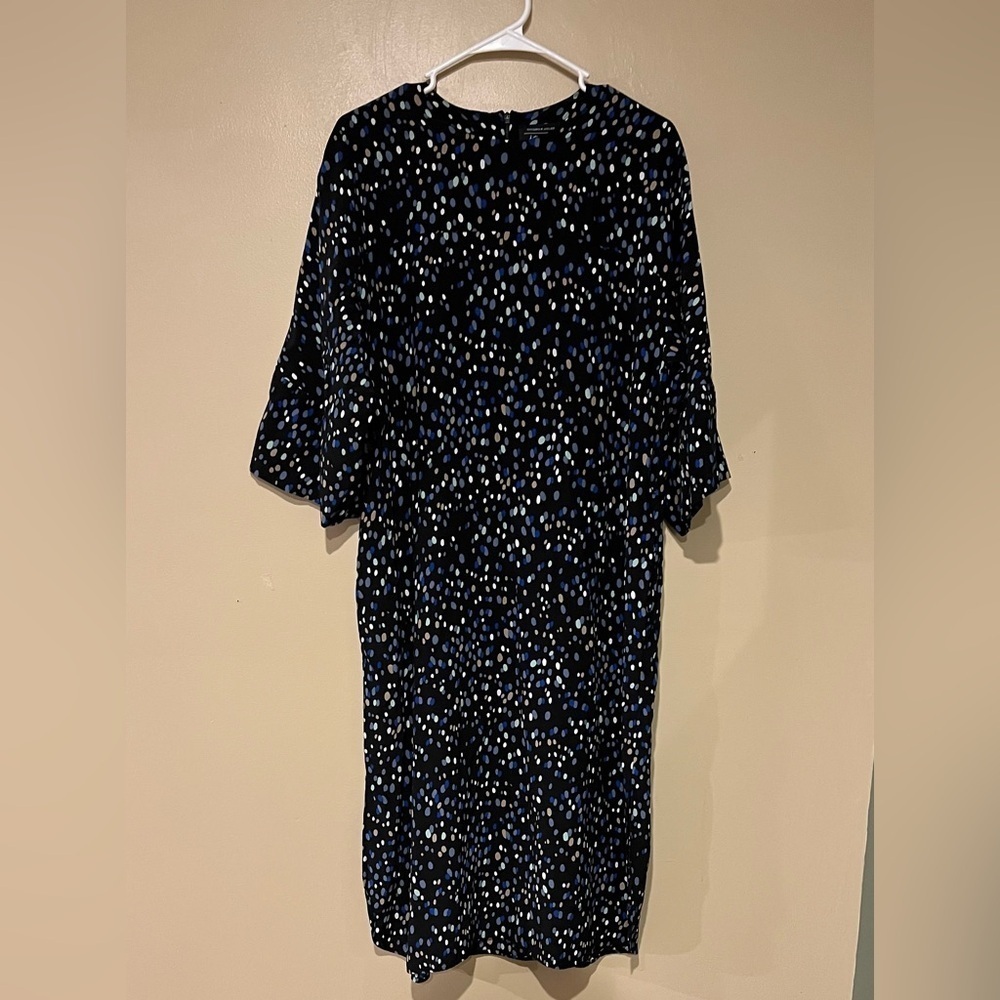 Stockholm Atelier & Other Stories Whimsy Dot Shift Dress NWT Viscose Belted Sz 8